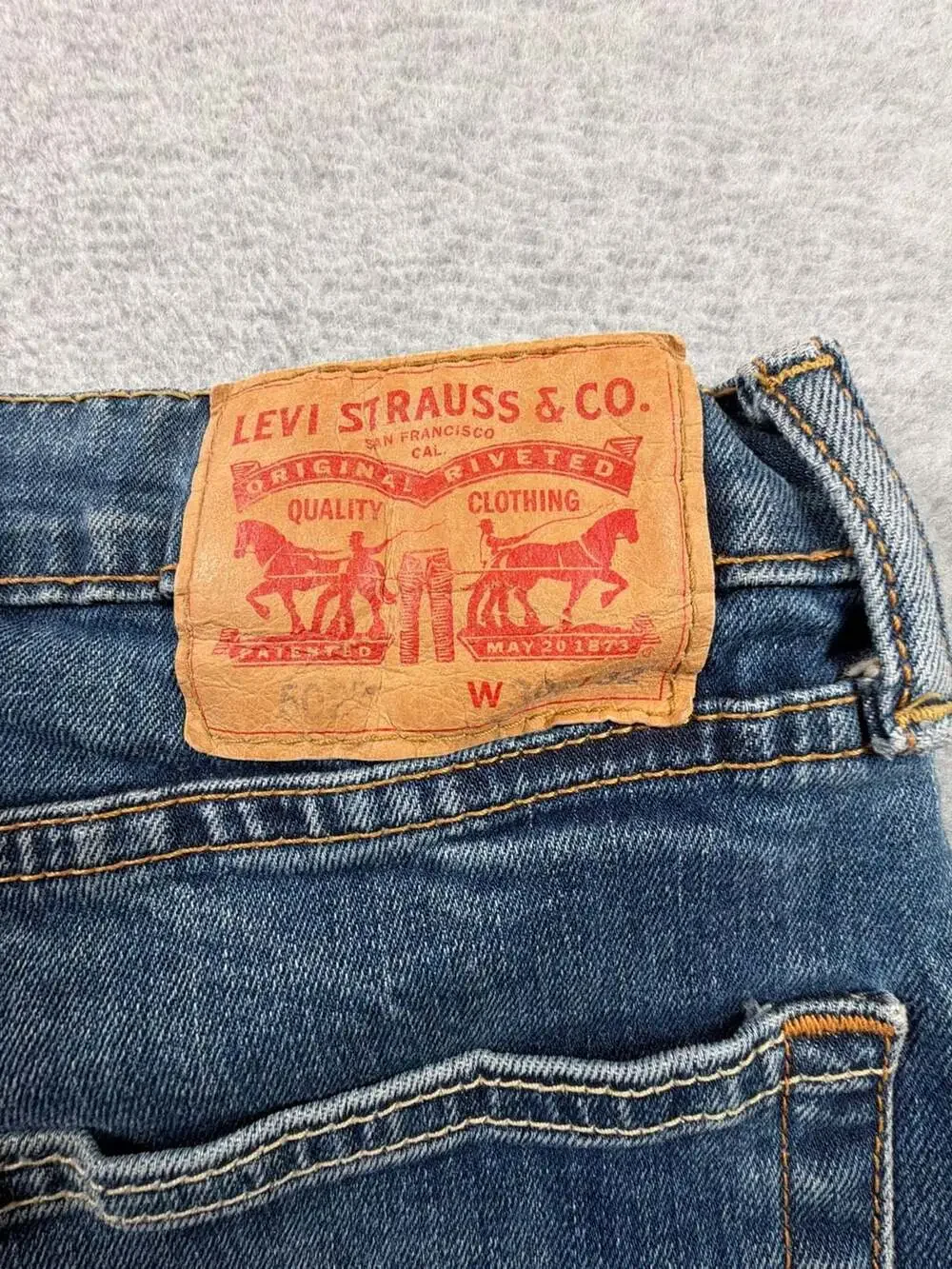 Levis if washing