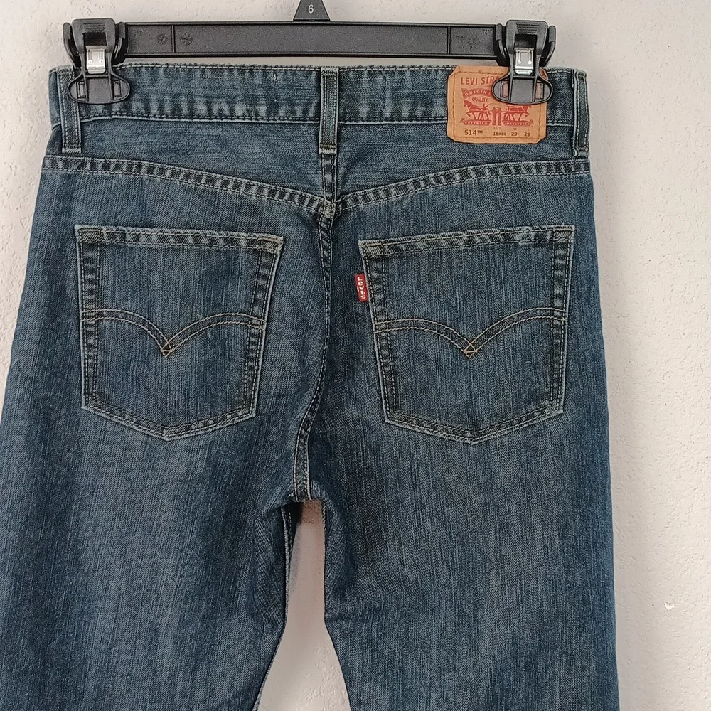 Levi's Men's 514 Straight Leg Blue Jeans sz 18 Reg Normcore