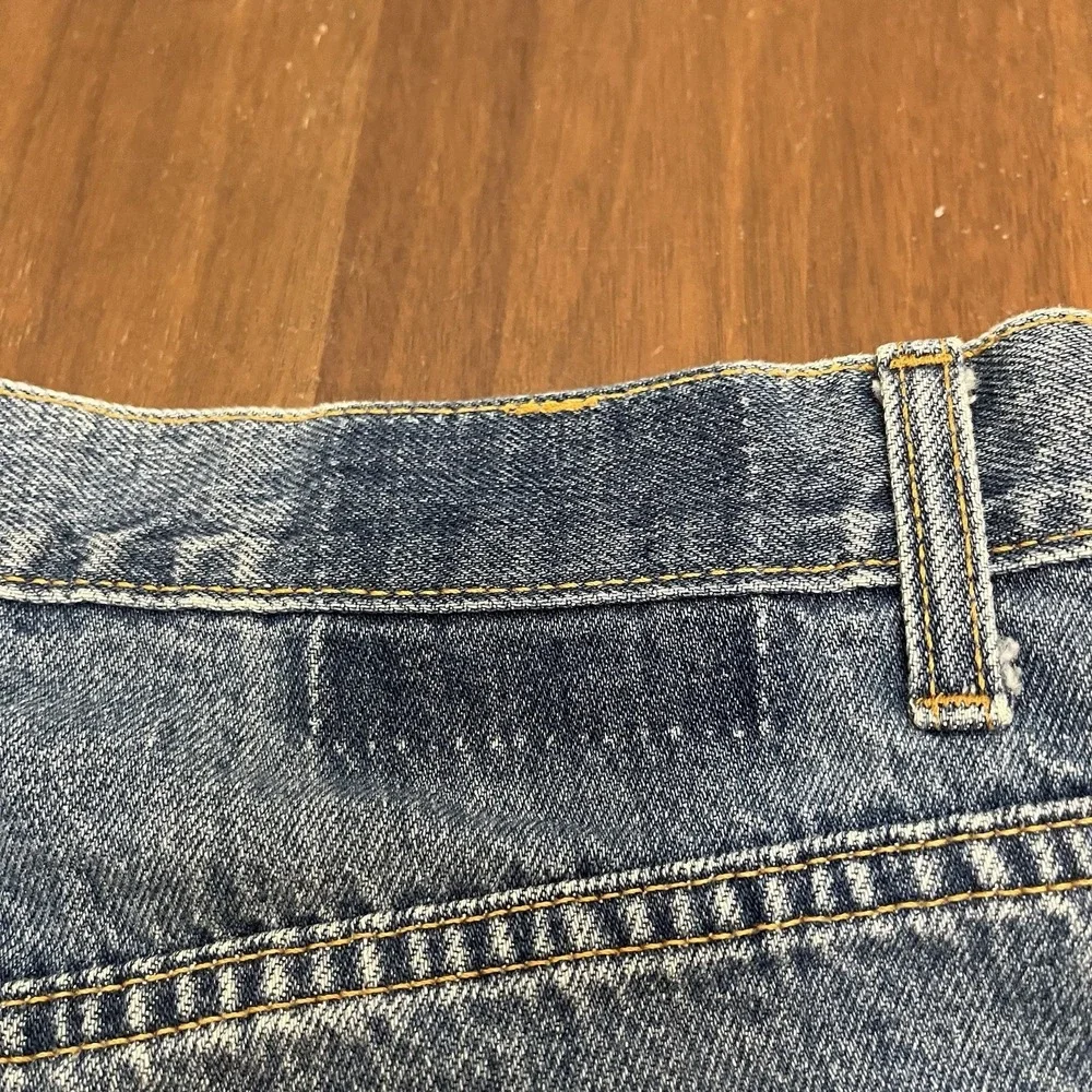 Vintage Levis 505 Mens 36x30 Jeans Straight Leg Regular Fit Denim Made In Canada