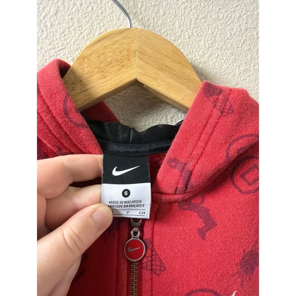 Boys Nike Hooded Jacket Size Small