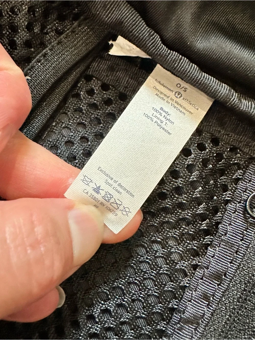 lululemon athletica excellent hardly
