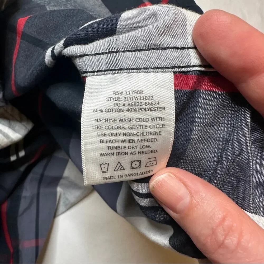 Levis red down tab