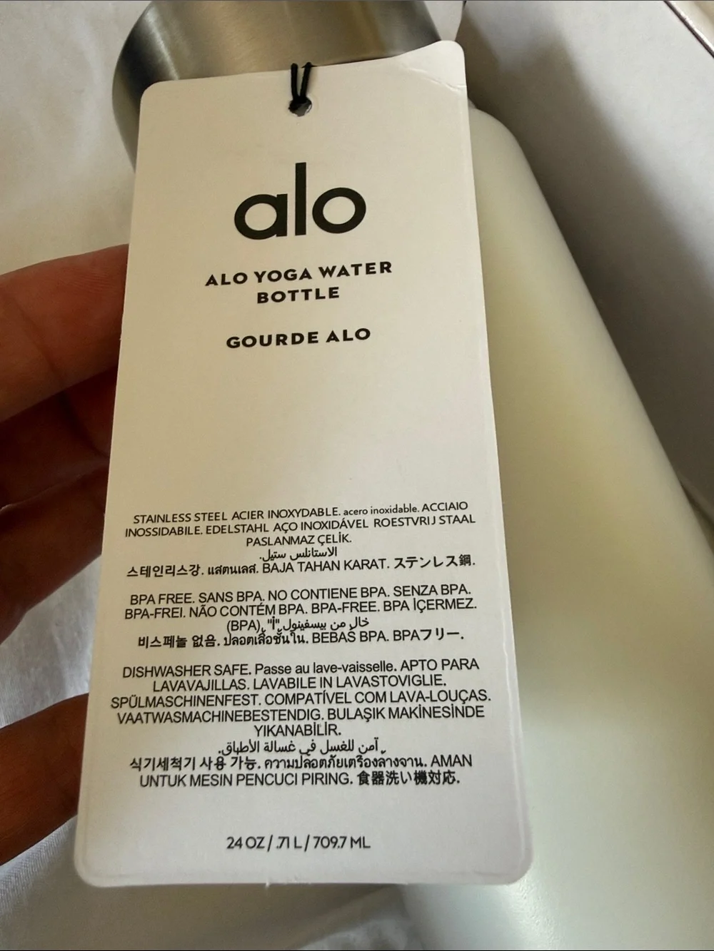 ALO Yoga matte white