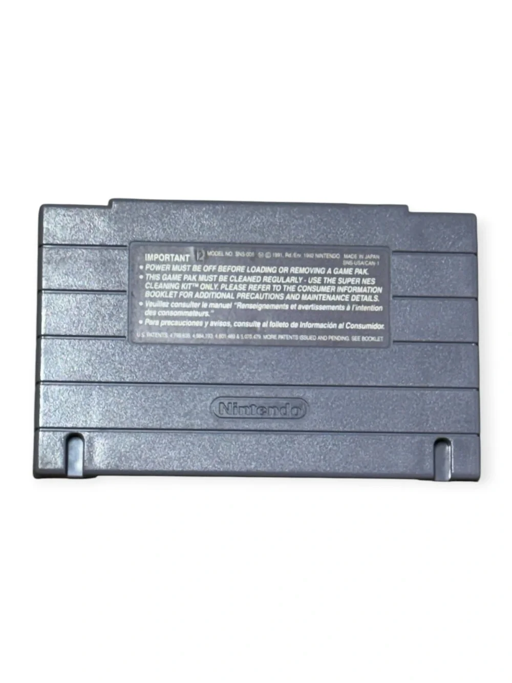 Nintendo authentic super