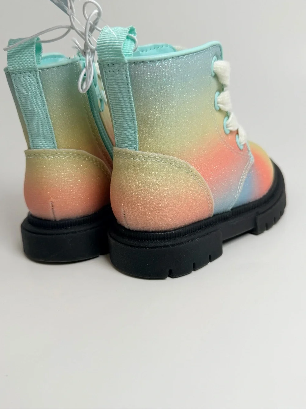 Cat & Jack laces glitter tab