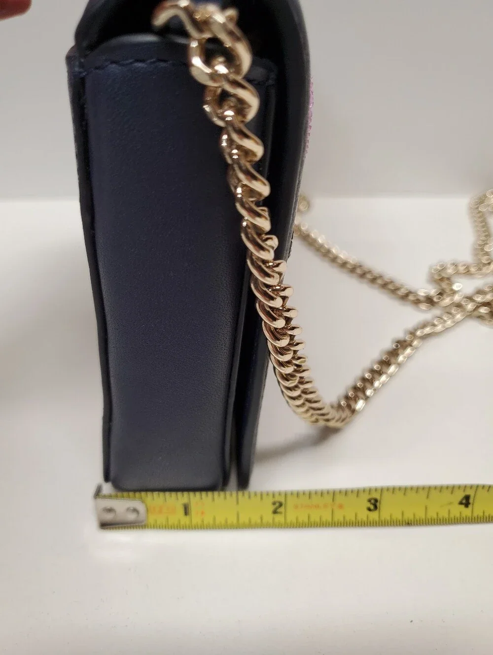 kate spade navy leather