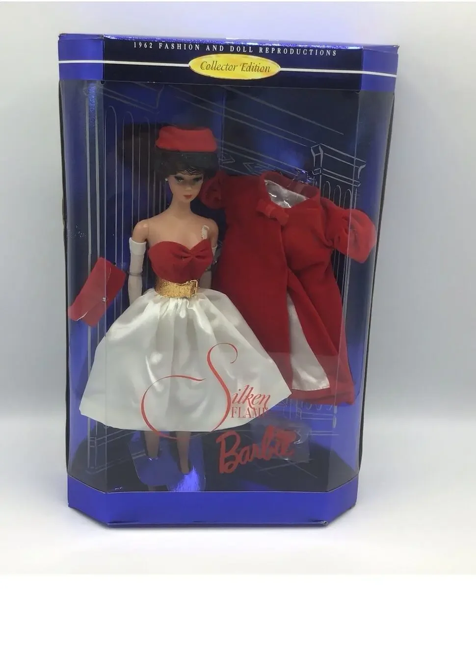 Vintage 1997 Silken Flame Barbie Doll 1962 Fashion Reproduction Mattel 18448