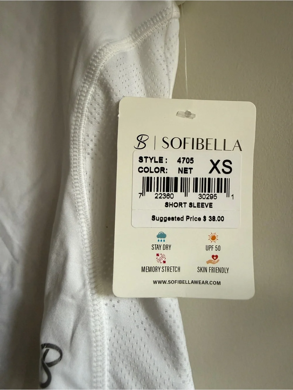 Sofibella Assymetrical Mesh Insert Ruffle Skort/Top Tennis Set, MSRP $78, XS