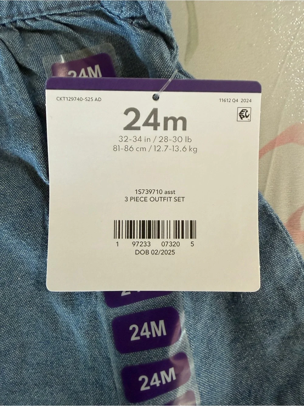 Carter's 3- piece set for Baby Girls (169)