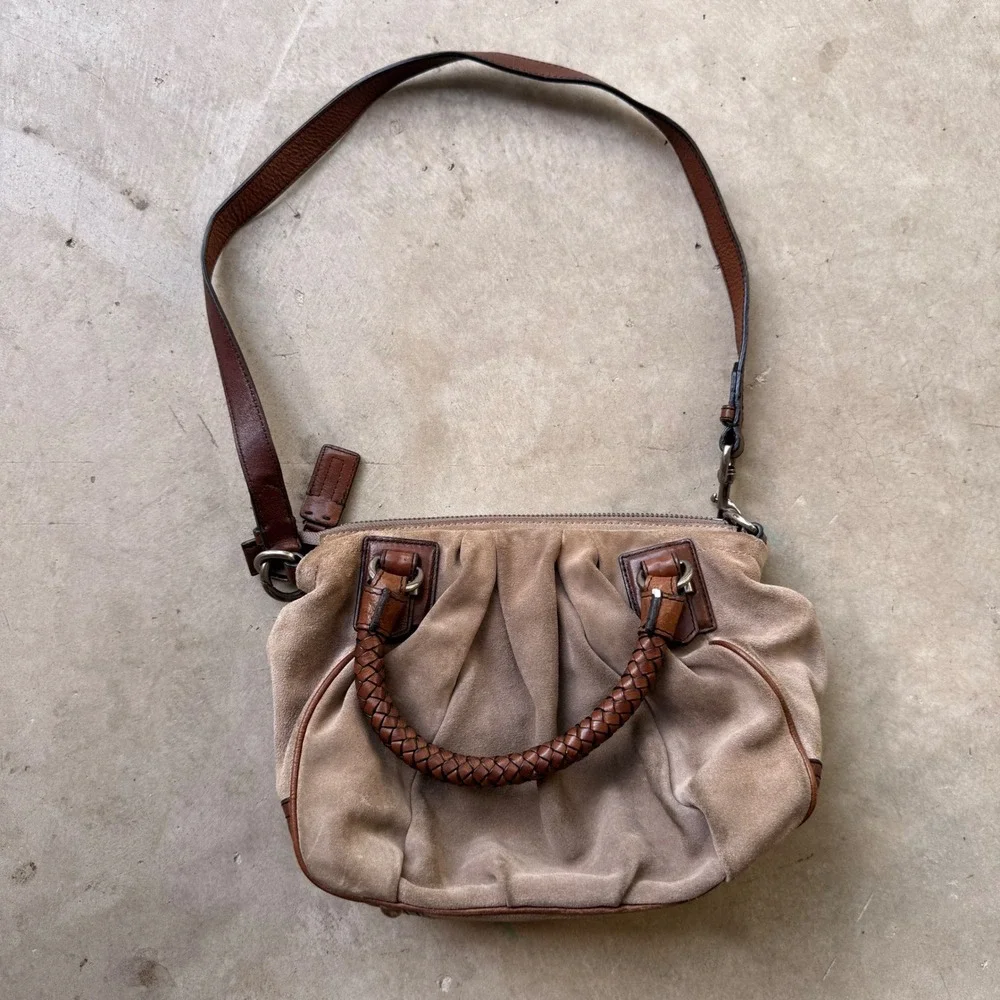 Banana Republic suede handles