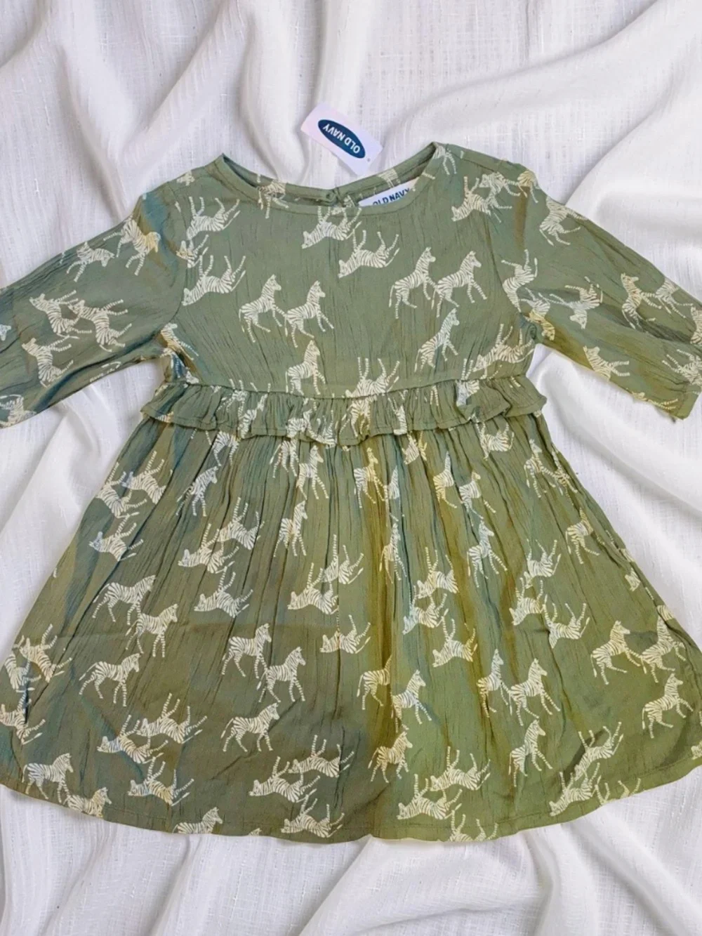 Old Navy printed crinkle