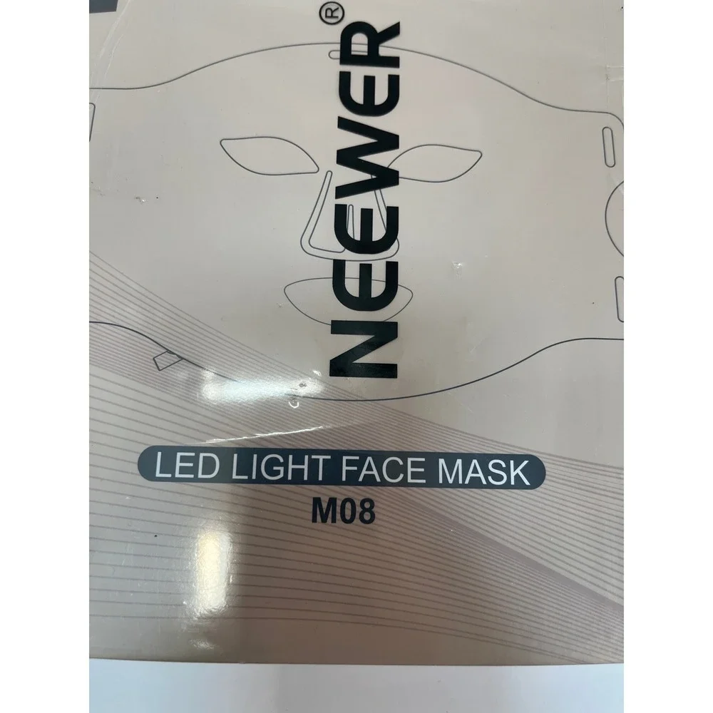 Neewer Basics LED Light Face Mask M08 Skincare Beauty Device Light Therapy
