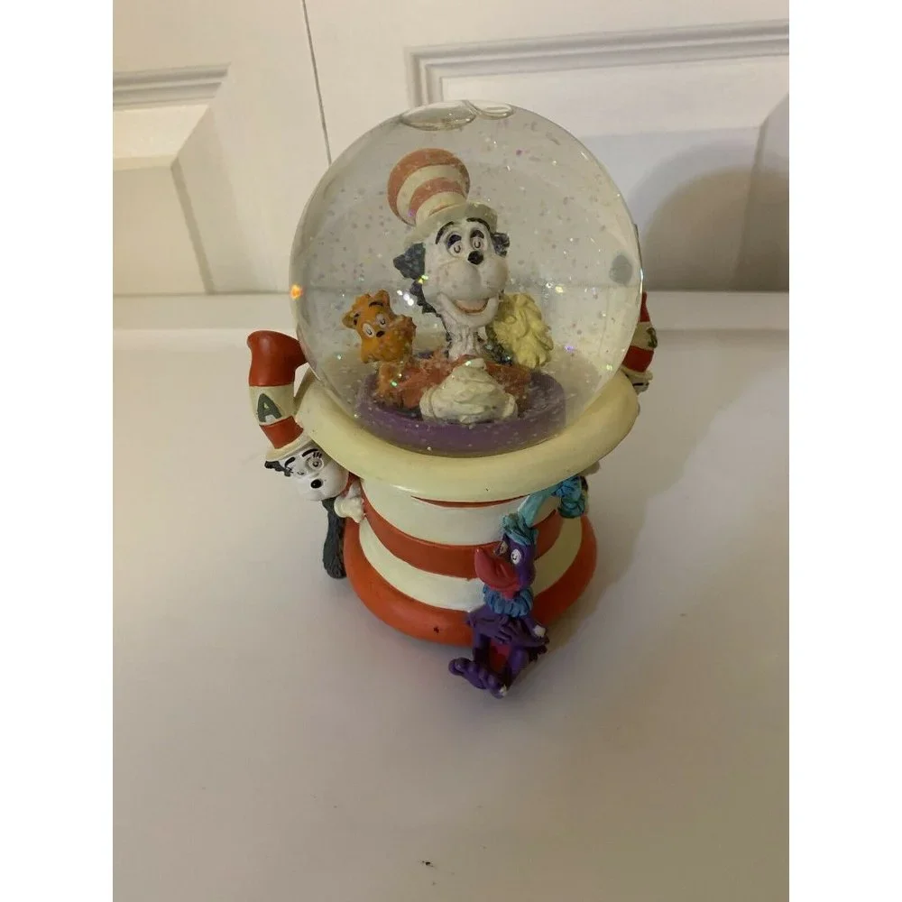 Dr. Seuss The Cat in the Hat‎ Snowglobe musical that’s what friends are f…
