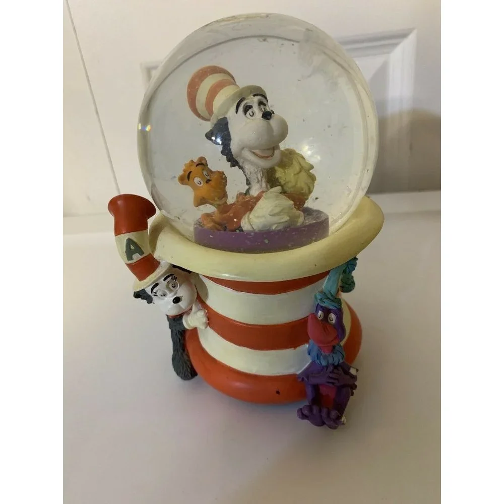 Dr. Seuss The Cat in the Hat‎ Snowglobe musical that’s what friends are f…