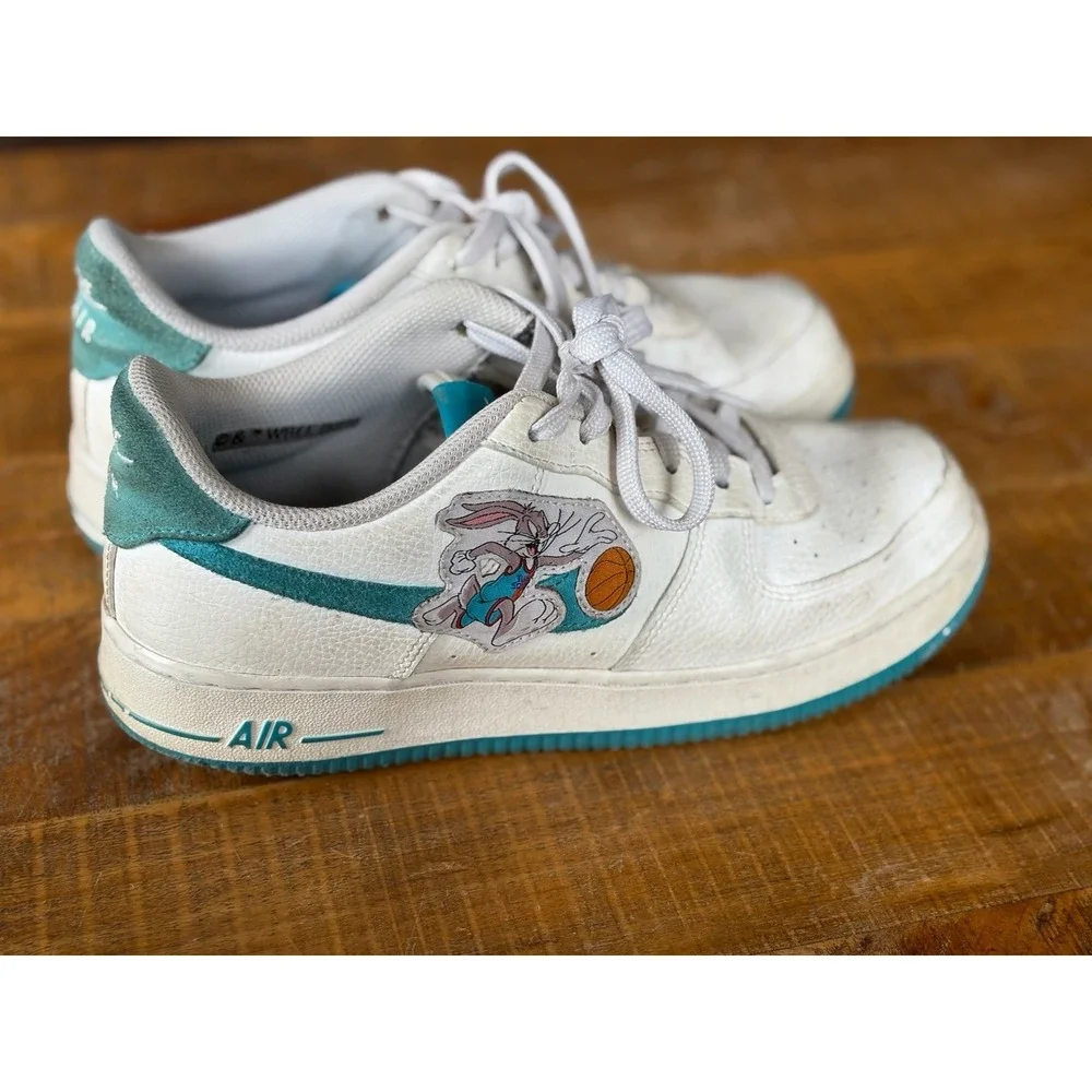 Nike Air Force 1 (GS) Shoes Youth SZ 7Y X Space Jam Lola Bunny DM3353-100