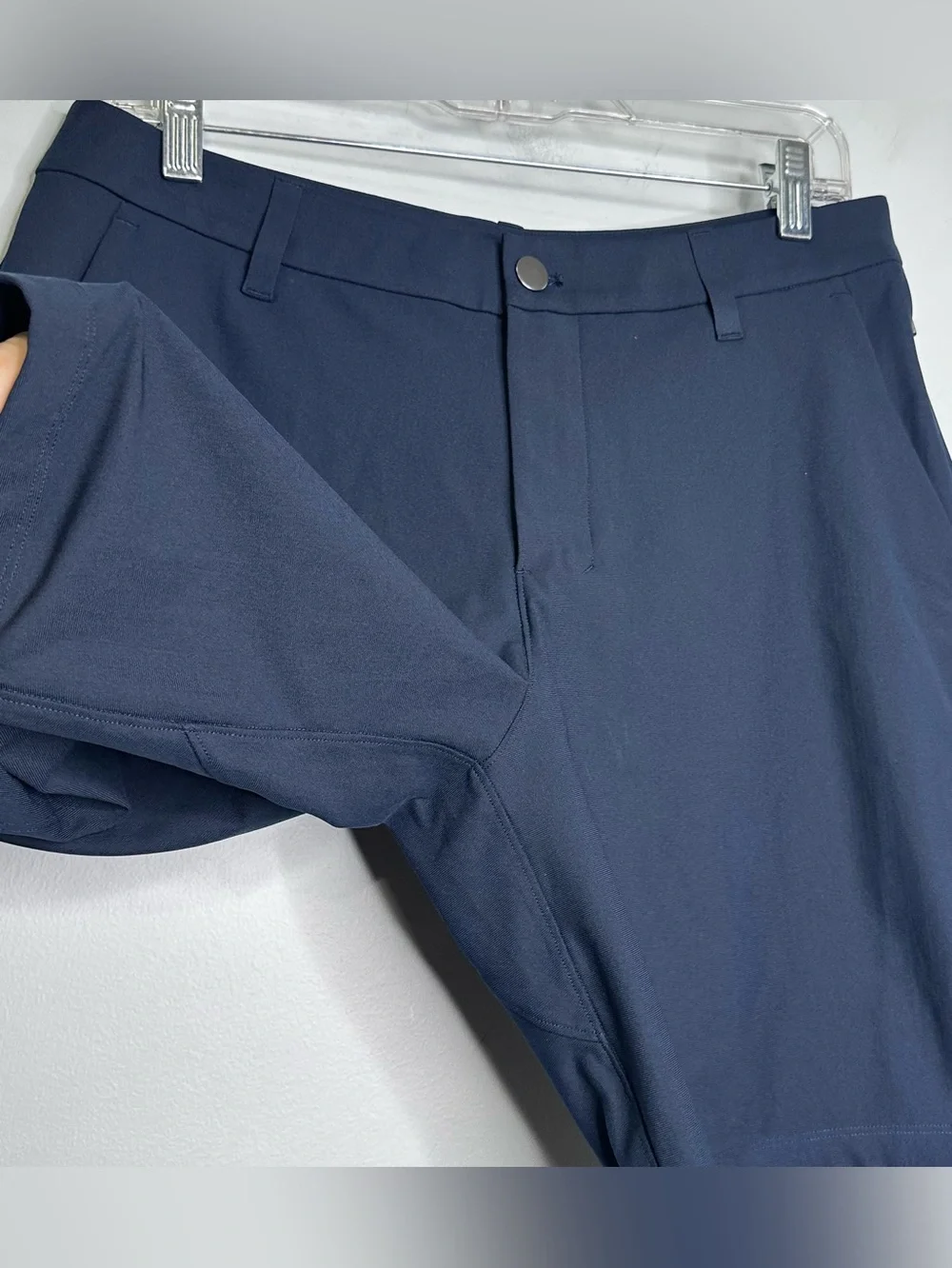 Lululemon Men’s ABC Classic Fit Stretch Shorts 9”Inseam Warpstreme Navy
