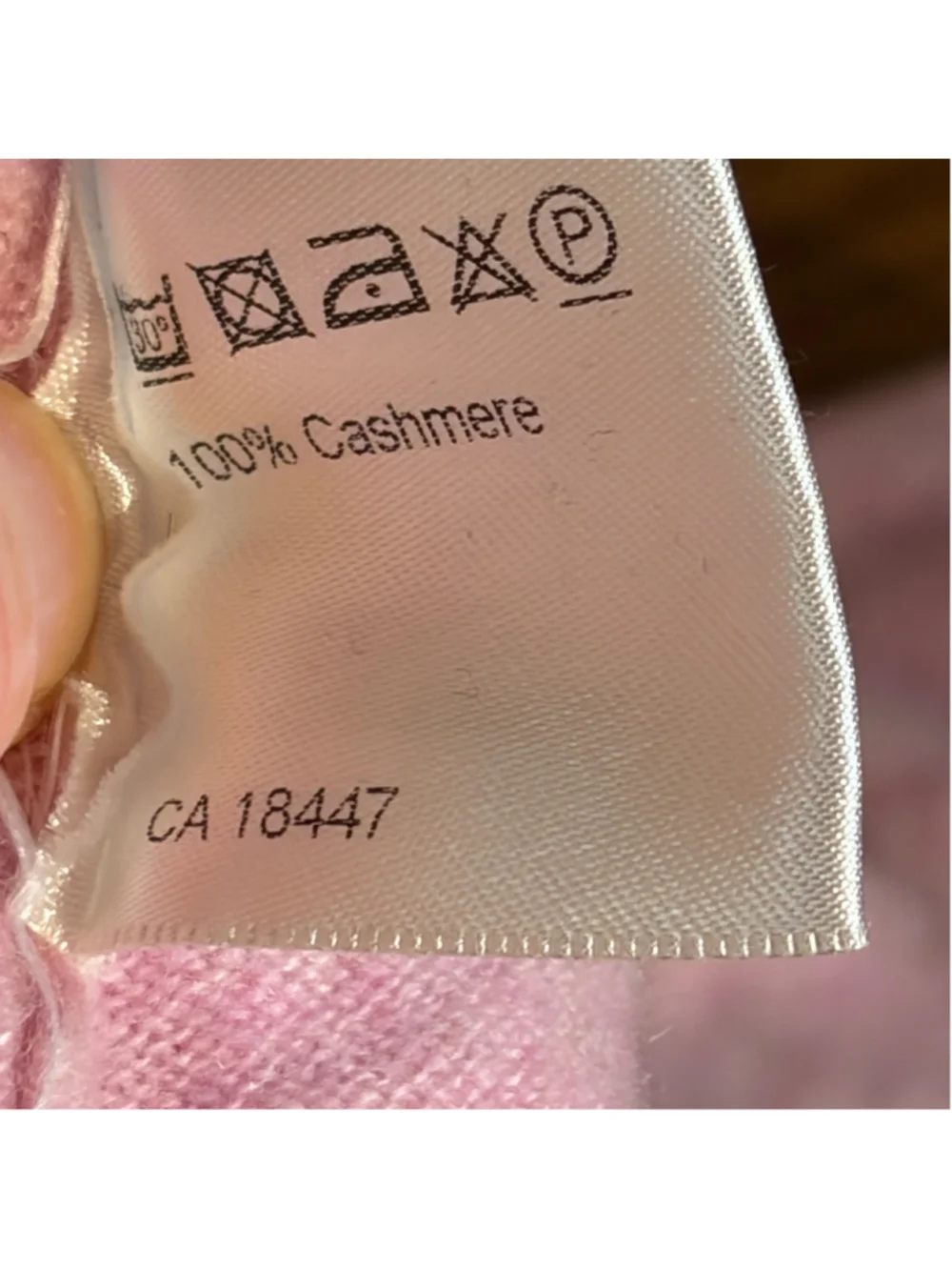 100% Cashmere Sweater Lot Of 3 Pink Cutter Fabric Approx 700g Craft Upcycle