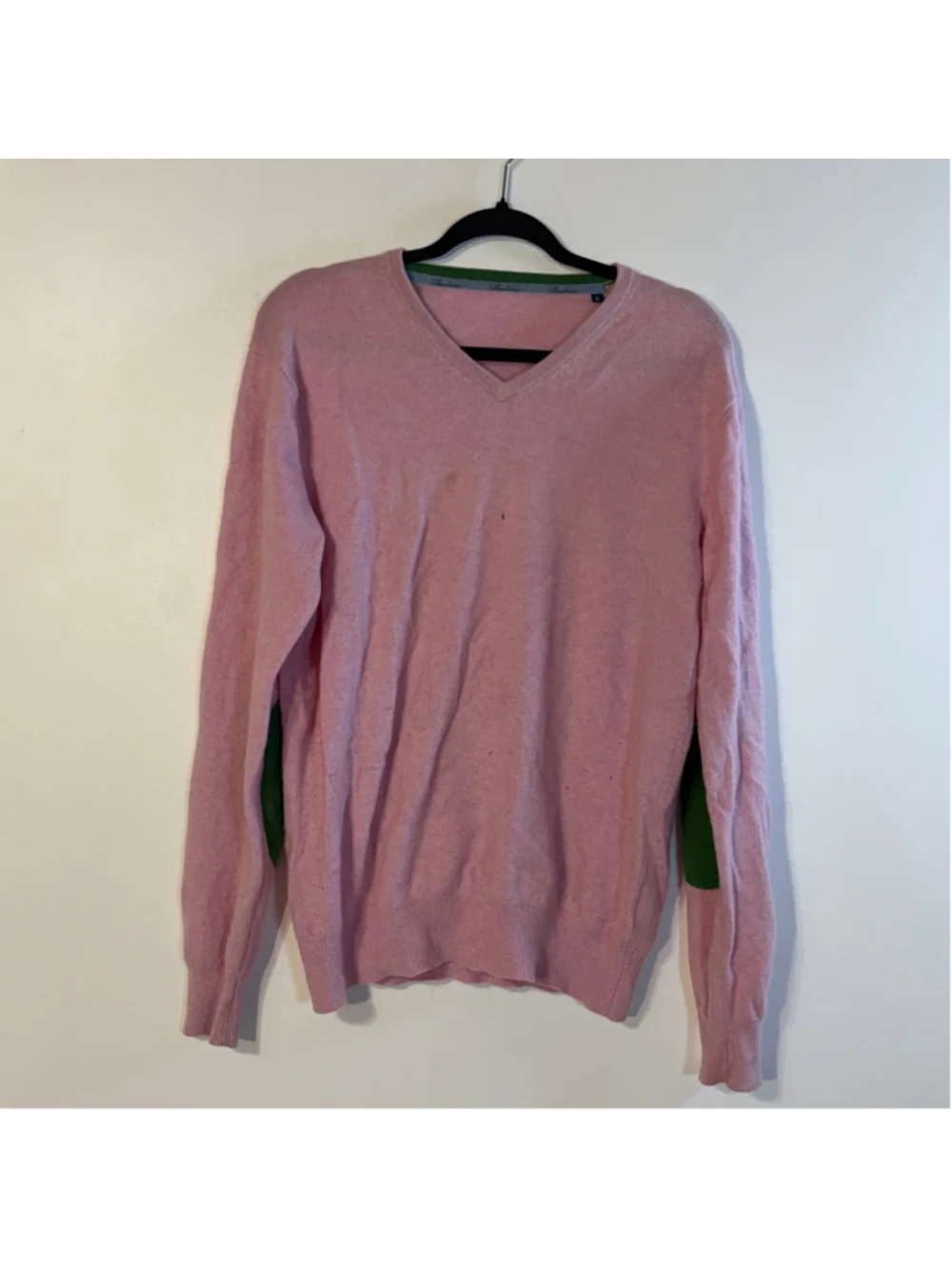 100% Cashmere Sweater Lot Of 3 Pink Cutter Fabric Approx 700g Craft Upcycle