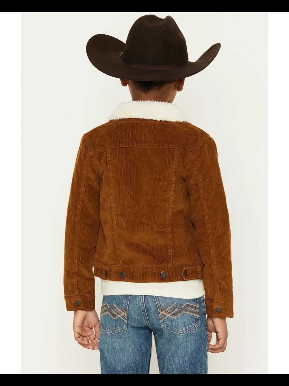 Wrangler kids brown
