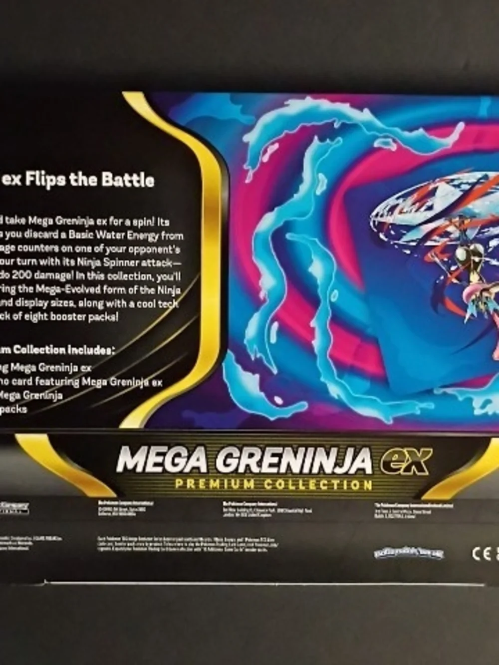 Pokémon Mega Greninja ex Premium Collection Box Factory Sealed