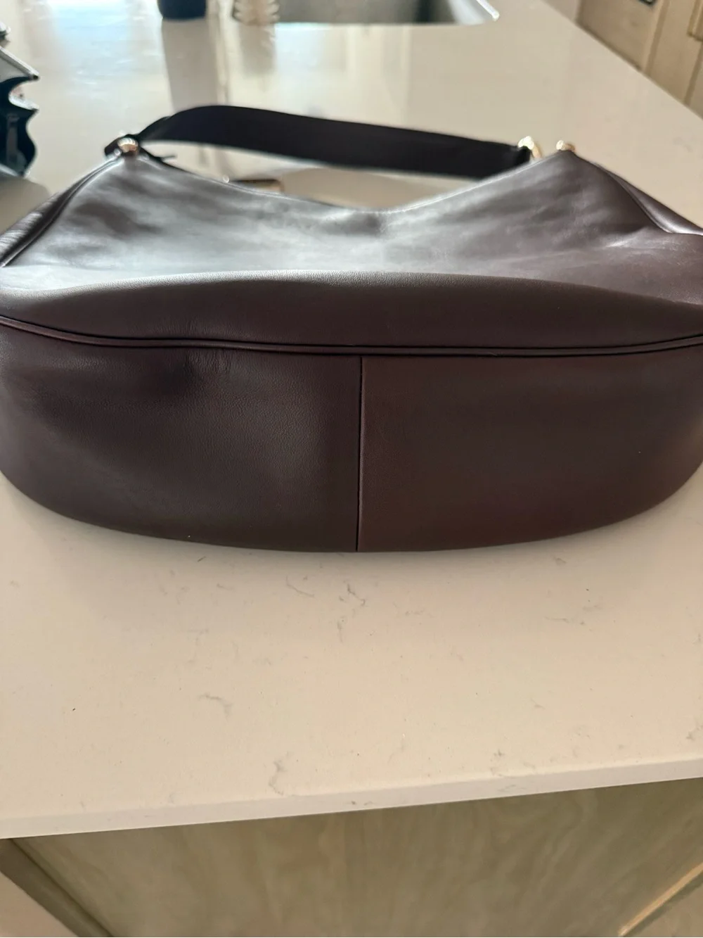 Coach Nomad Hobo Oxblood Glovetanned Leather Shoulder Bag Handbag