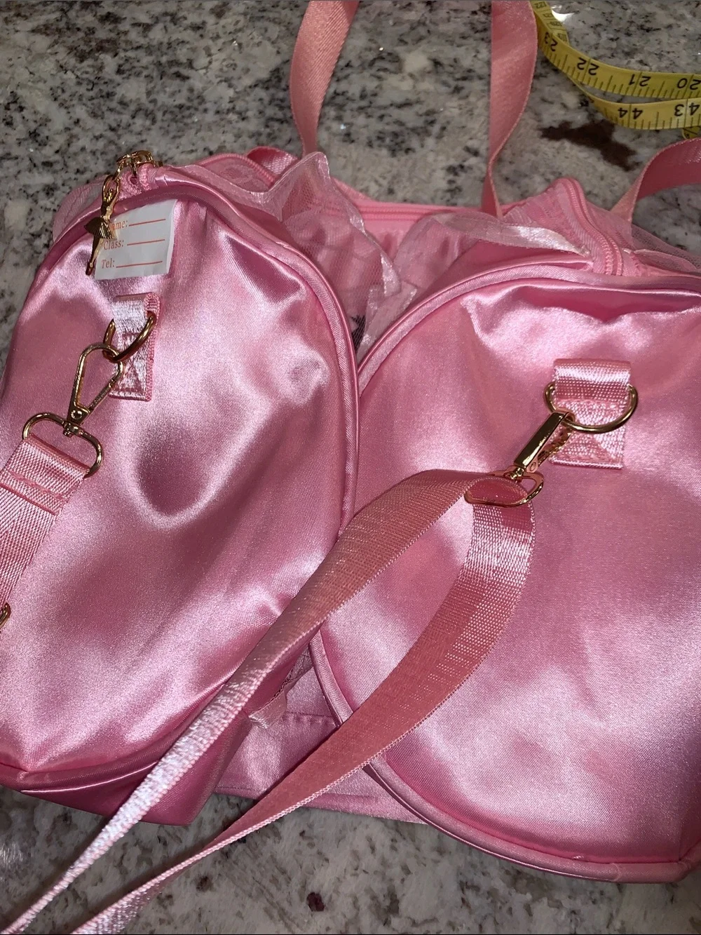 Capezio Sequin Ballerina Barrel Bag Pick new without tags