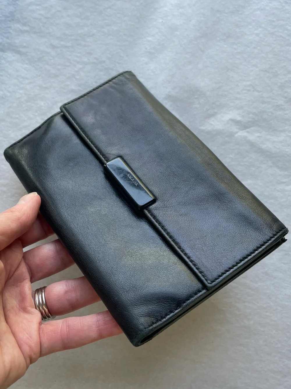 Prada classic foldover