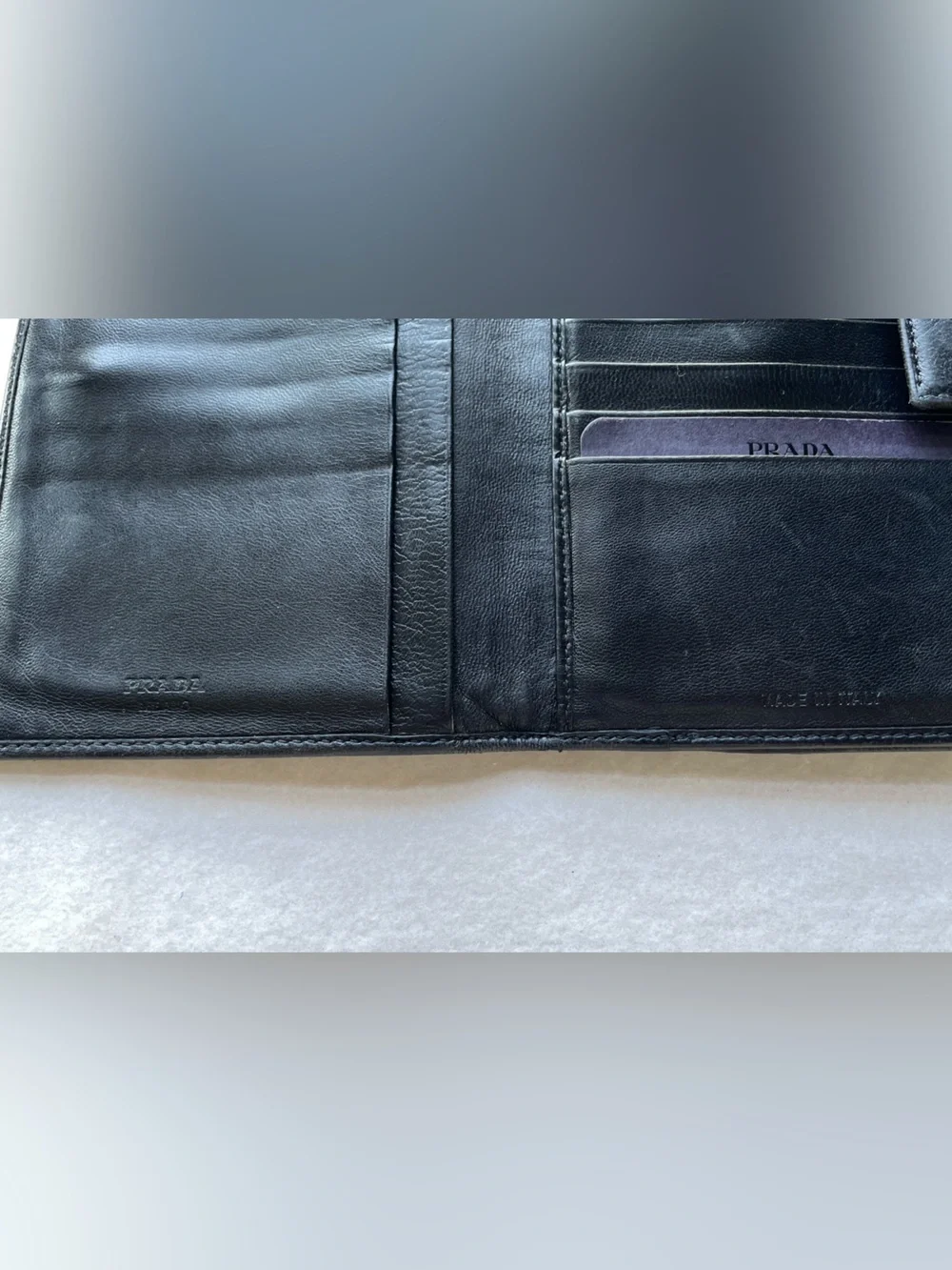 Prada classic foldover