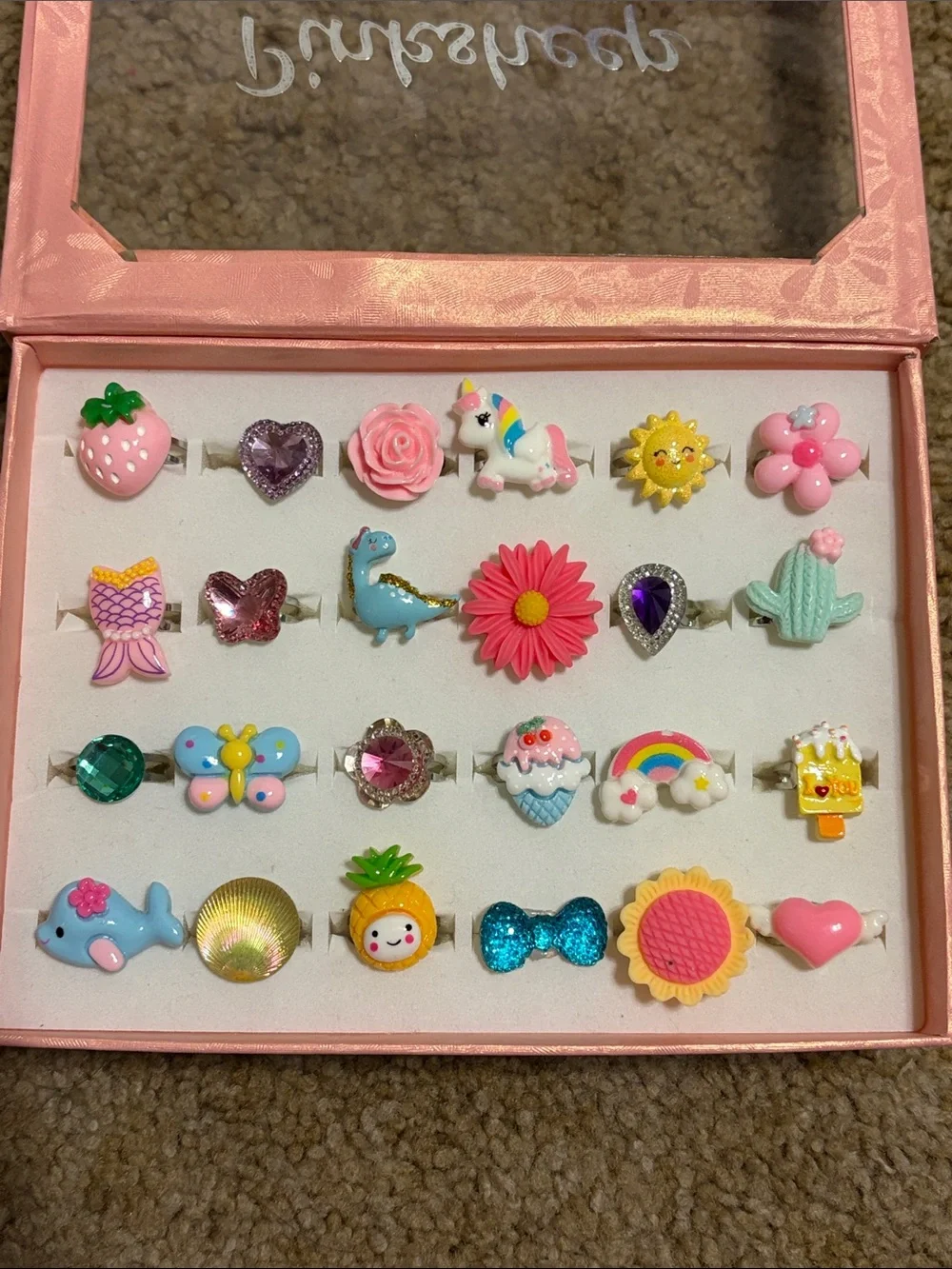 pinksheep charms made