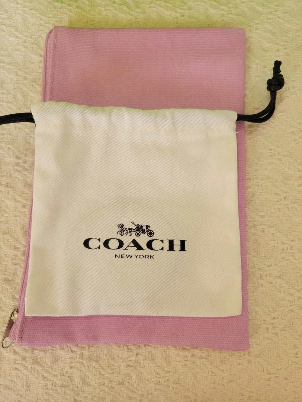 Coach Purple Enamel Signature Hinged Bangle Bracelet
