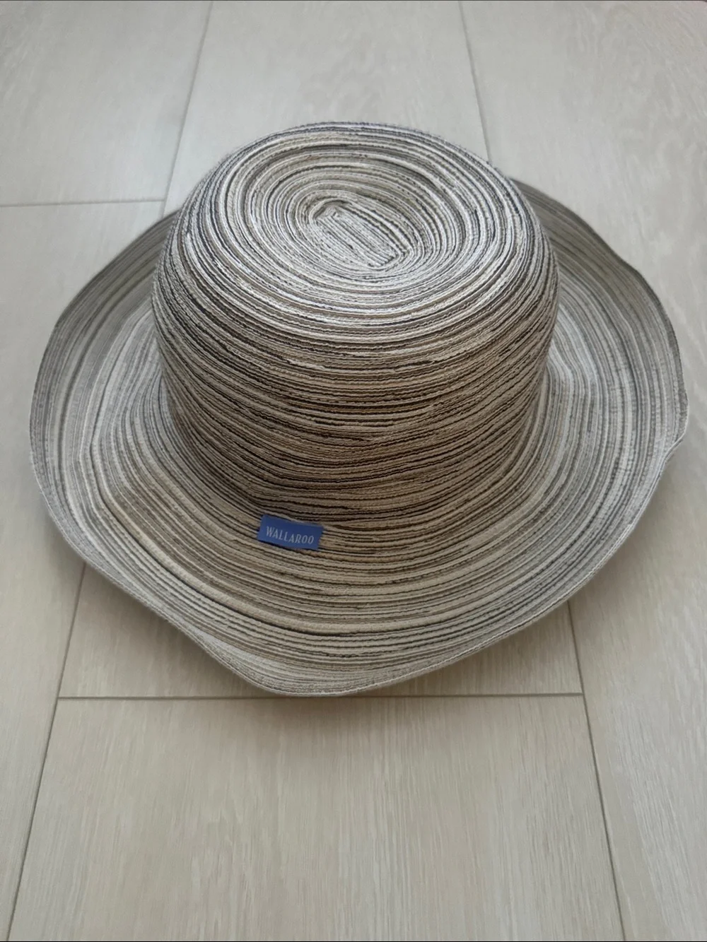 WALLAROO Women's Natural-Tone Straw Sun Hat