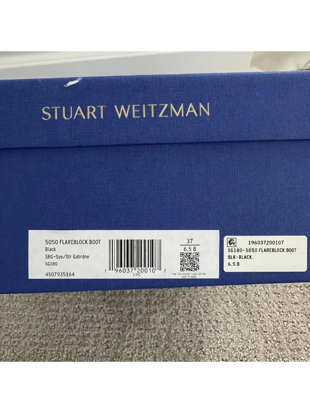 Stuart Weitzman new box