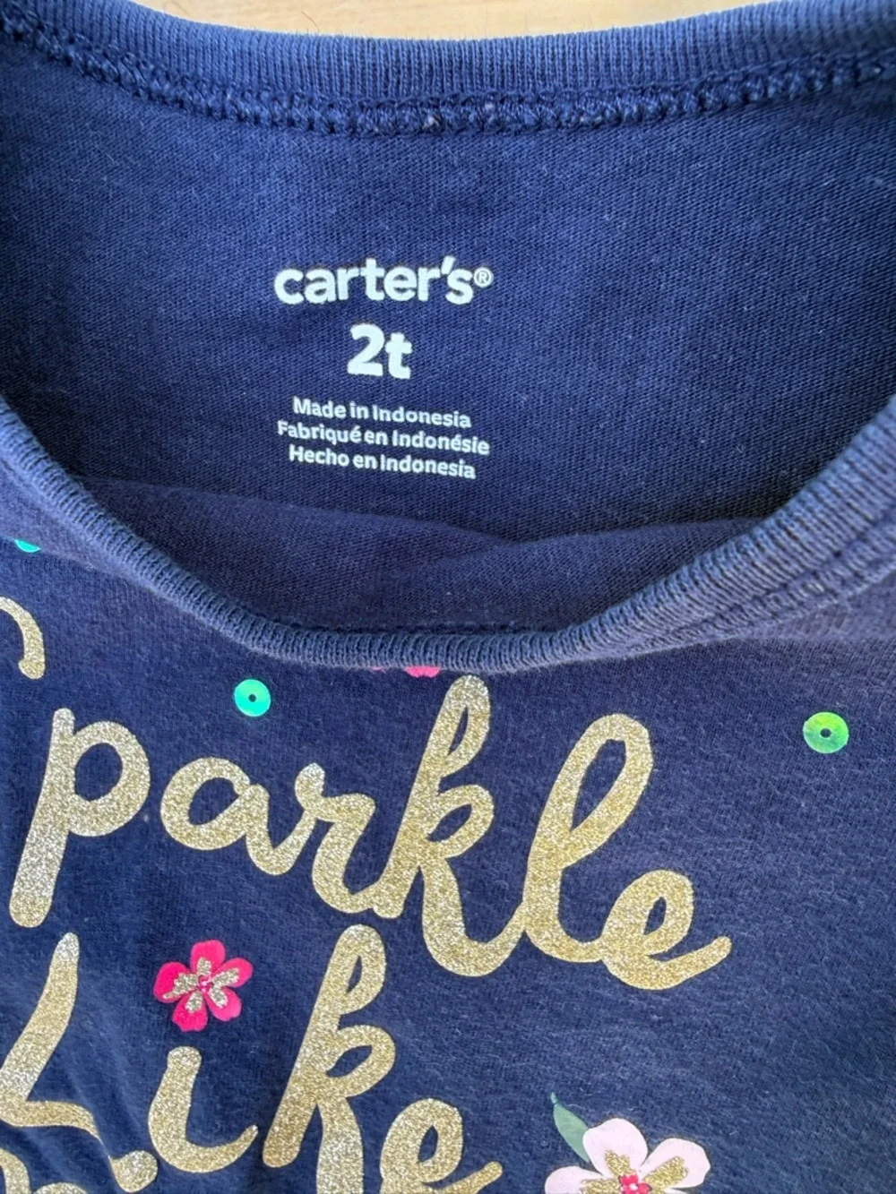 Carters navy long