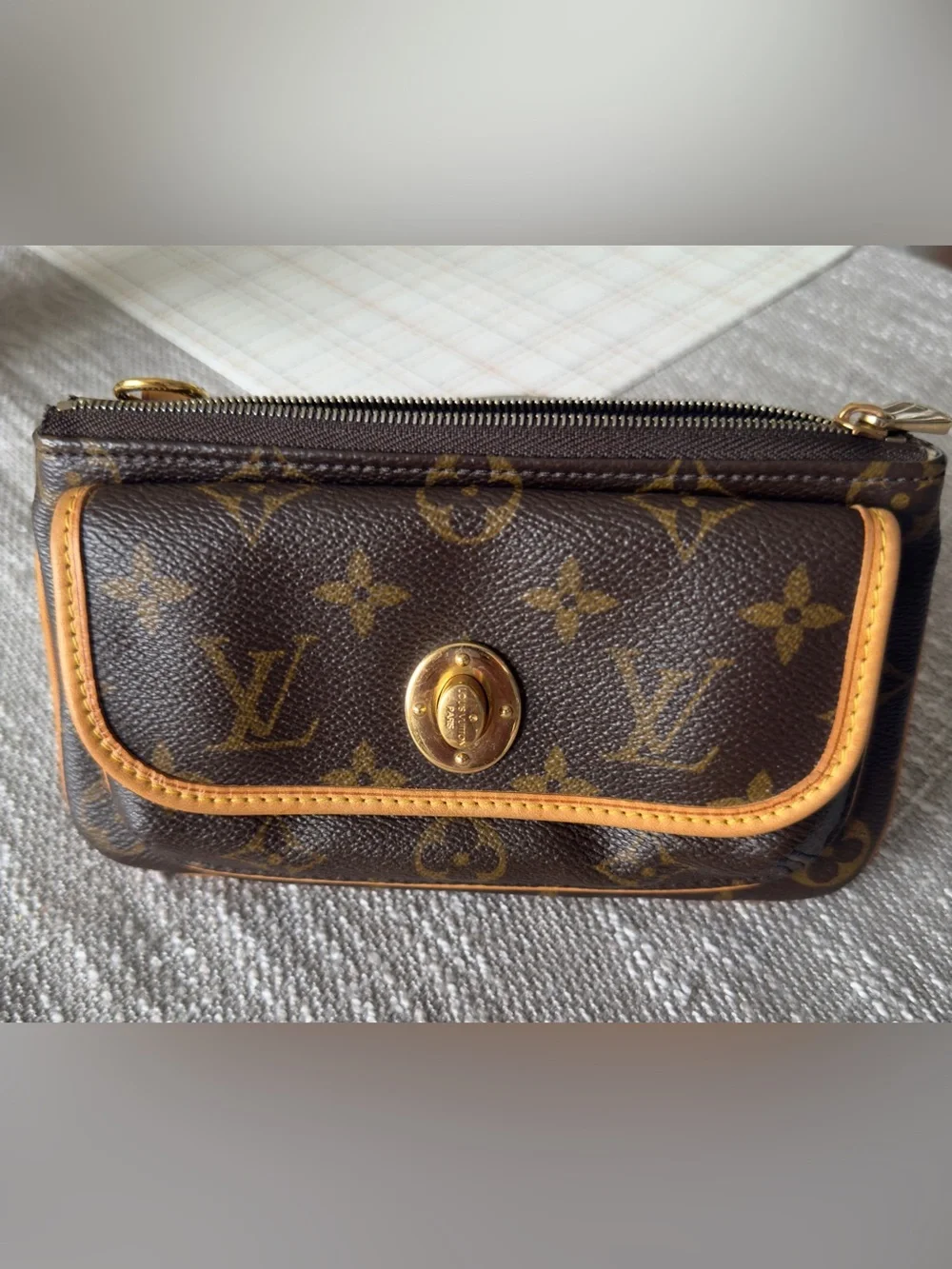 Louis Vuitton well colored monogram