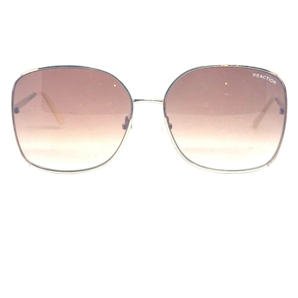Kenneth Cole Reaction Unisex Sunglasses Gradient Lens Gold‎ KC1389 32F H15722