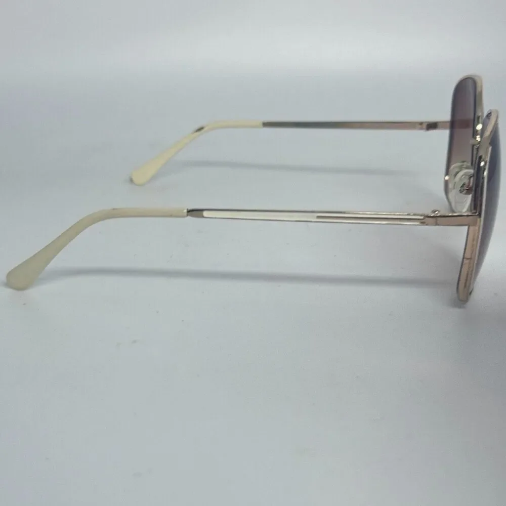 Kenneth Cole Reaction Unisex Sunglasses Gradient Lens Gold‎ KC1389 32F H15722