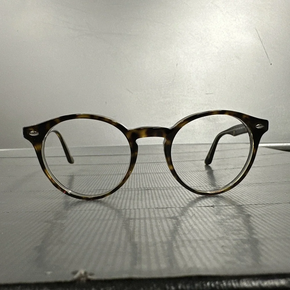 Ray-Ban RB5376 5082  Brown Round Unisex Eyeglasses 50 mm
