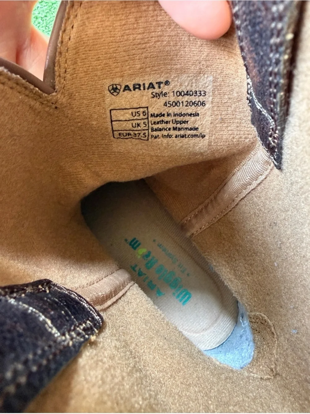 Ariat good rubber kids