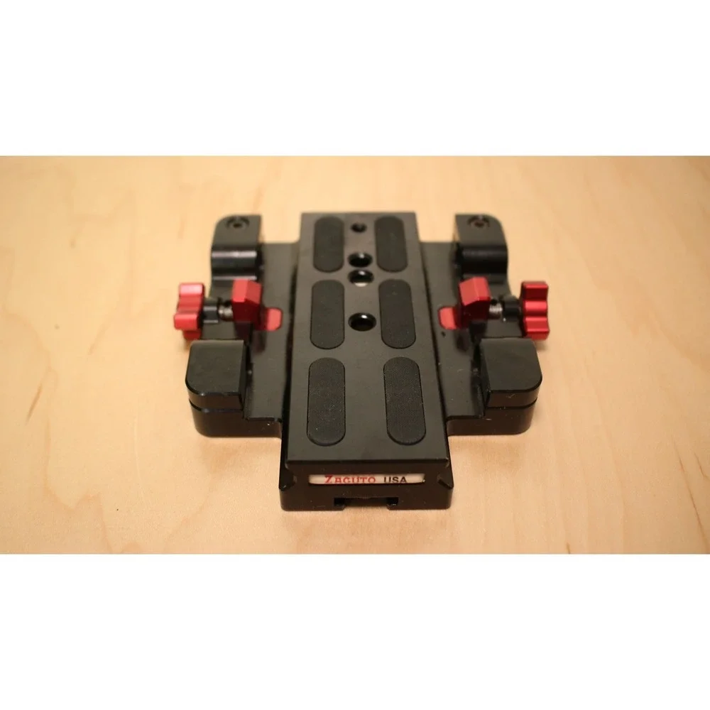 Zacuto Studio Baseplate C100 C300 C500 15mm Rod Support Camera Rig