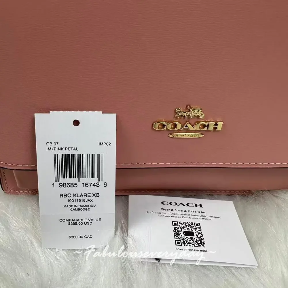Coach new tags