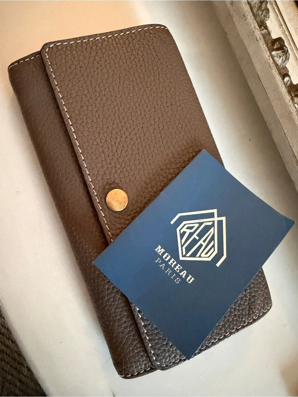 Moreau Paris leather continental