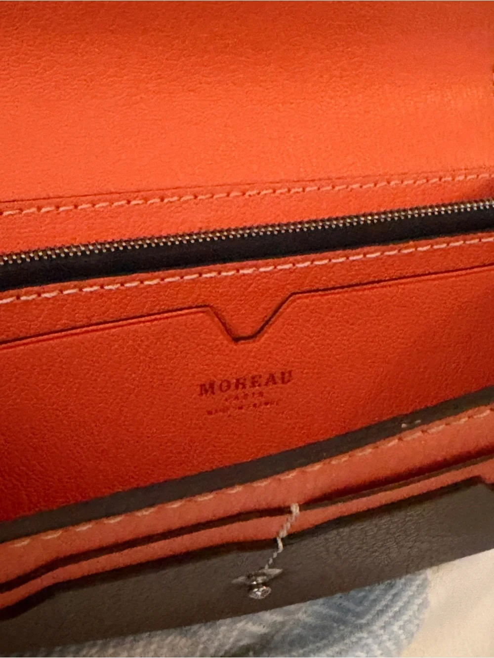 Moreau Paris leather continental