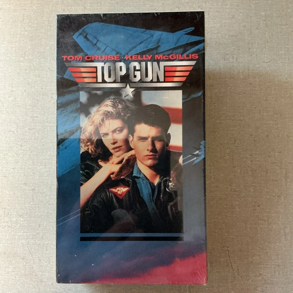 Top Gun (VHS, 1996 Release) Factory Sealed Paramount Watermarked