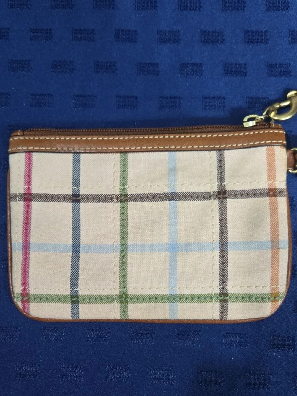 Coach wristlet multicolor