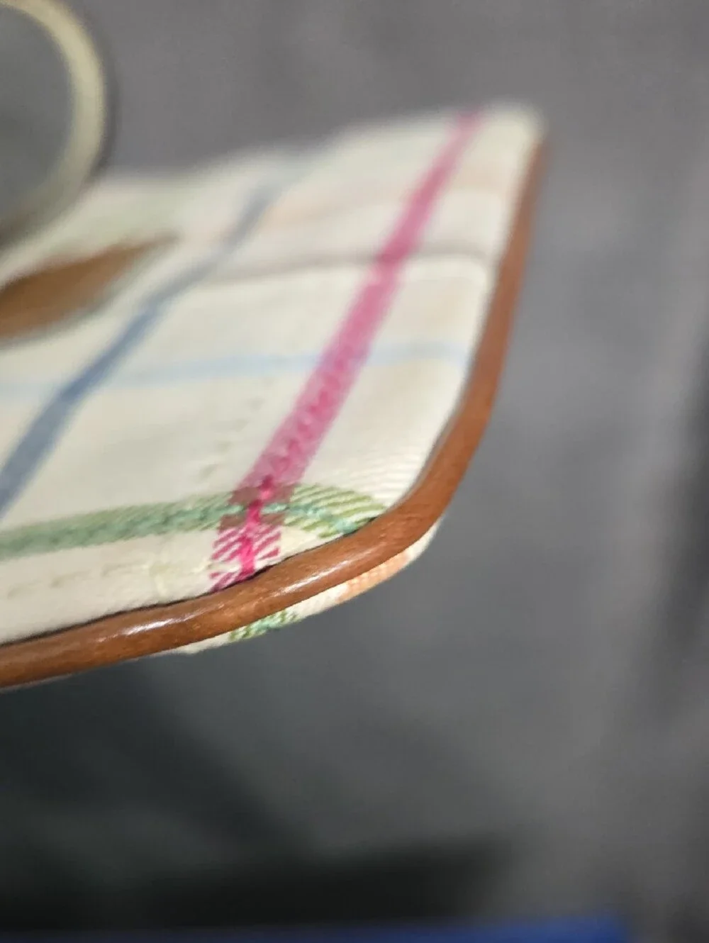 Coach wristlet multicolor