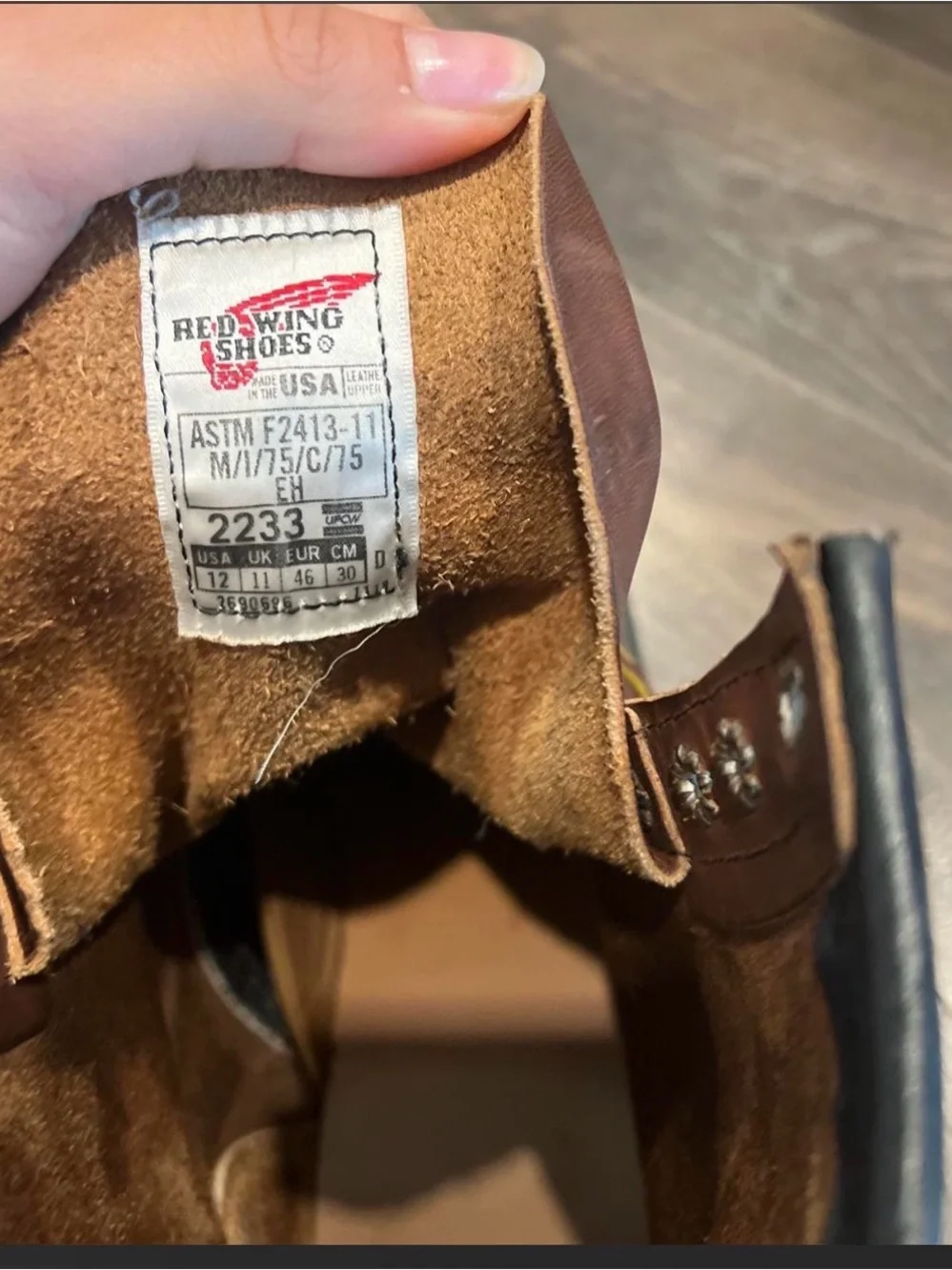 Red Wing Shoes sturdy leather