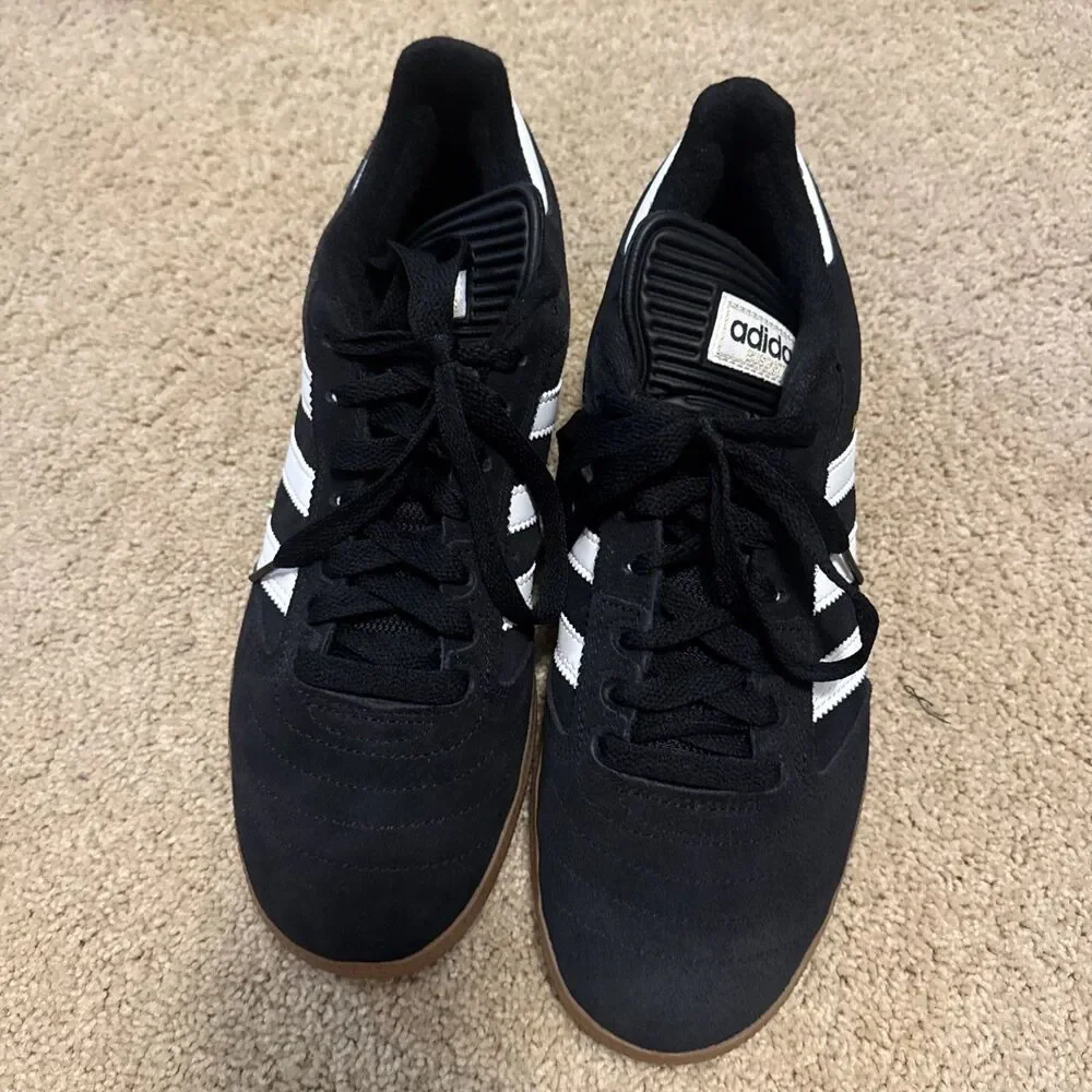 Adidas Men's Busenitz Pro G48060 Core Black/ White/ Gold Metallic Size US 9