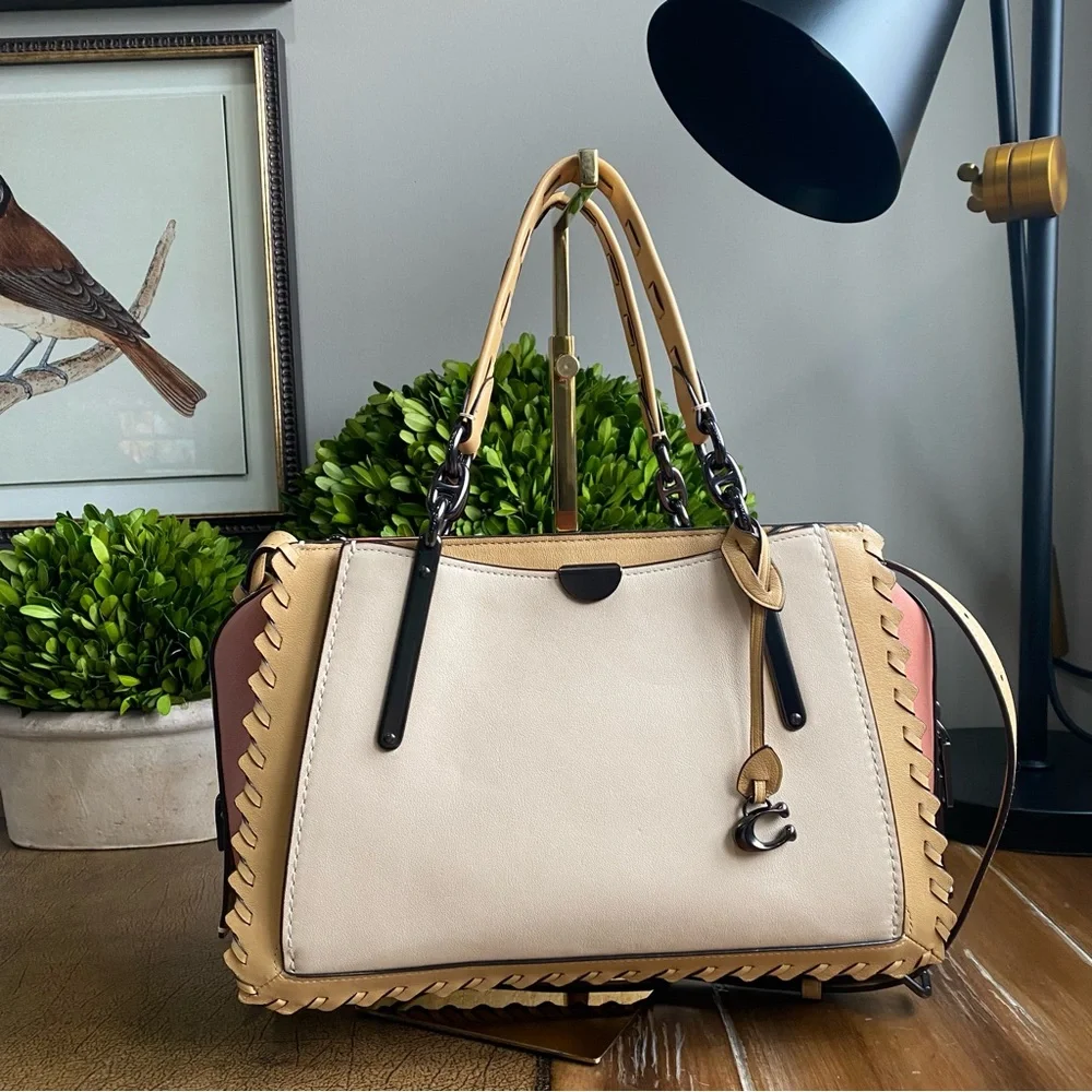 Coach two bag leather