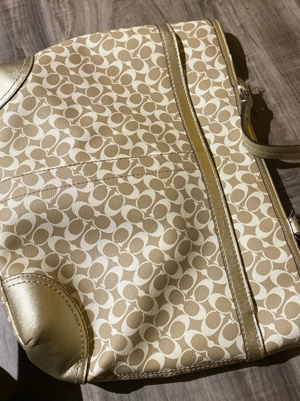 Coach contrast polished