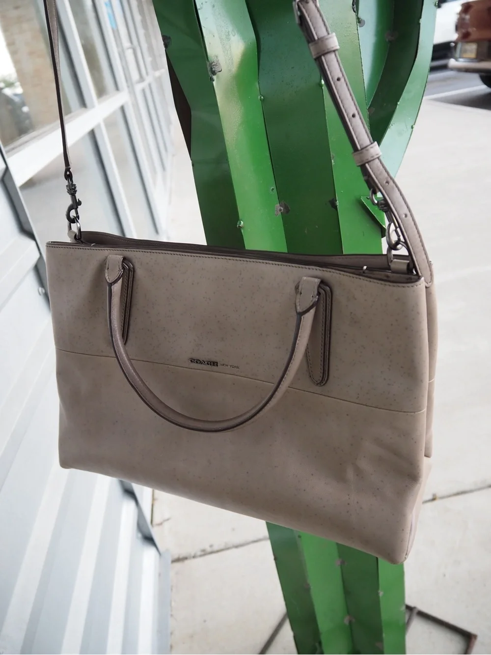 Coach sleek tote